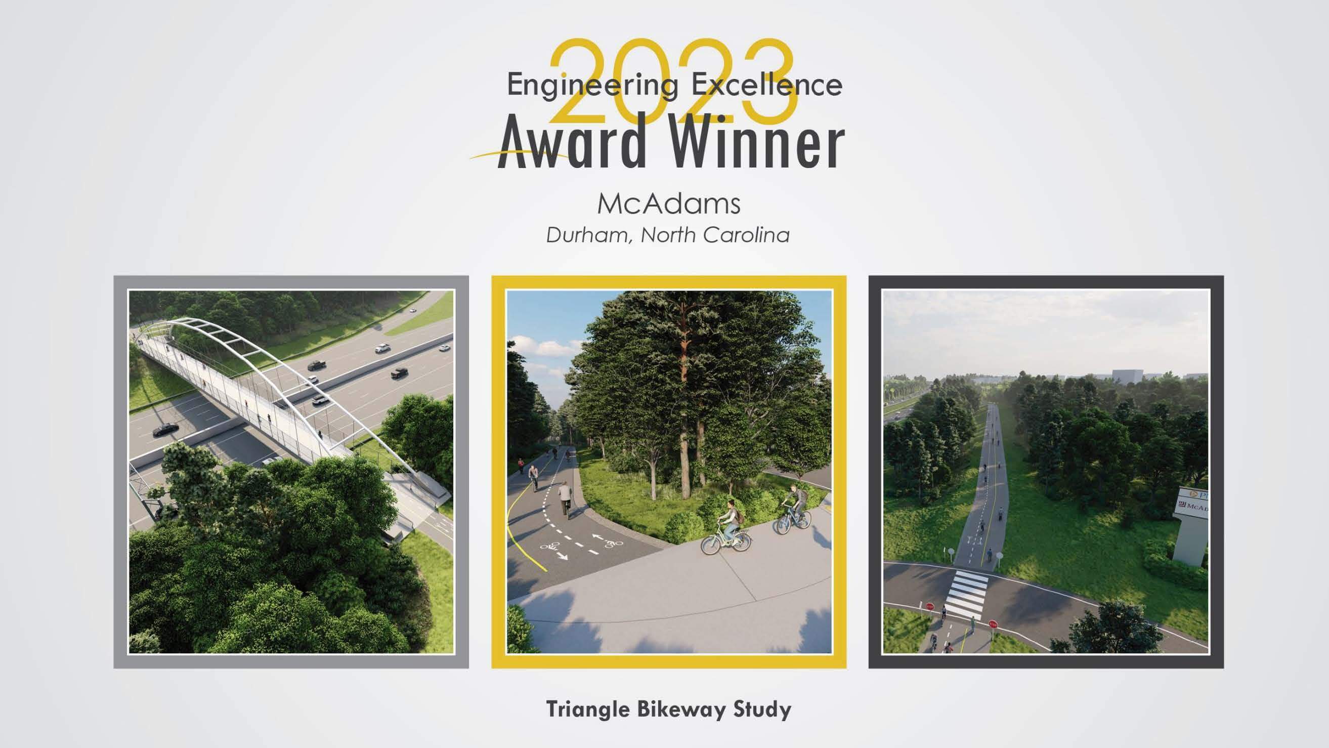 2023 Slides McAdams - Triangle Bikeway Study