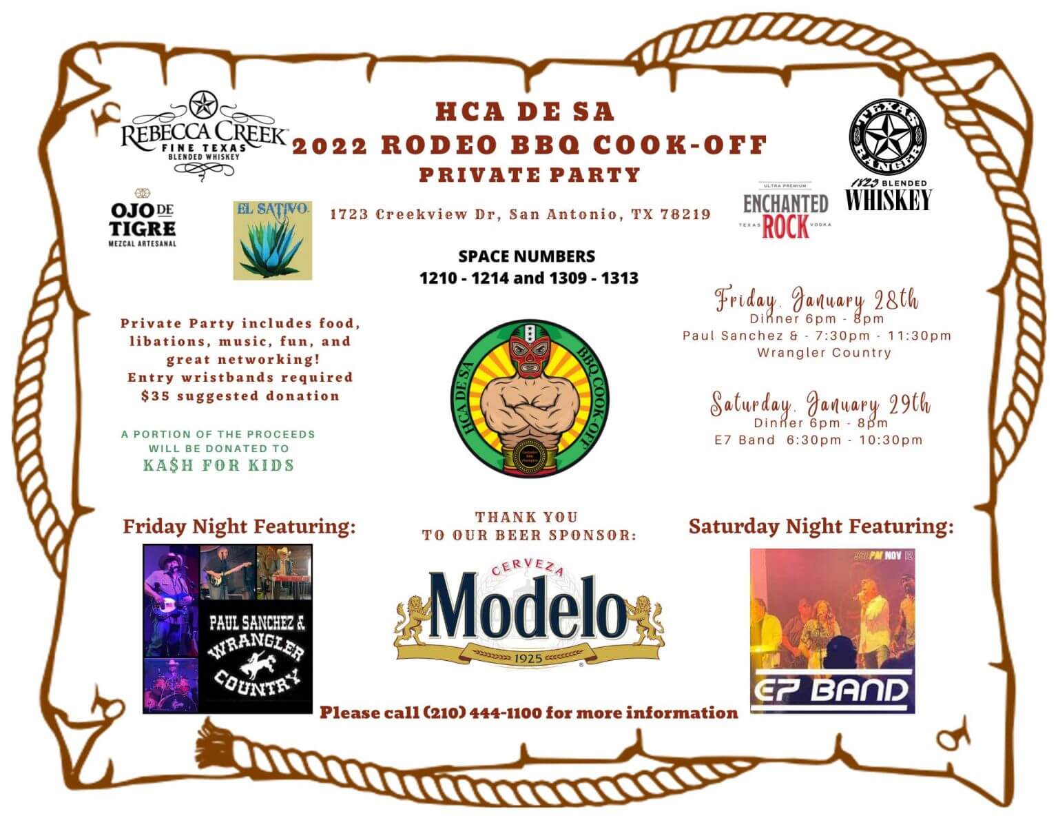 Rodeo BBQ CookOff Hispanic Contractors Association de San Antonio (HCA)