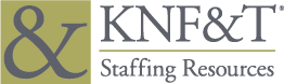 KNF&amp;T Staffing Resources Logo
