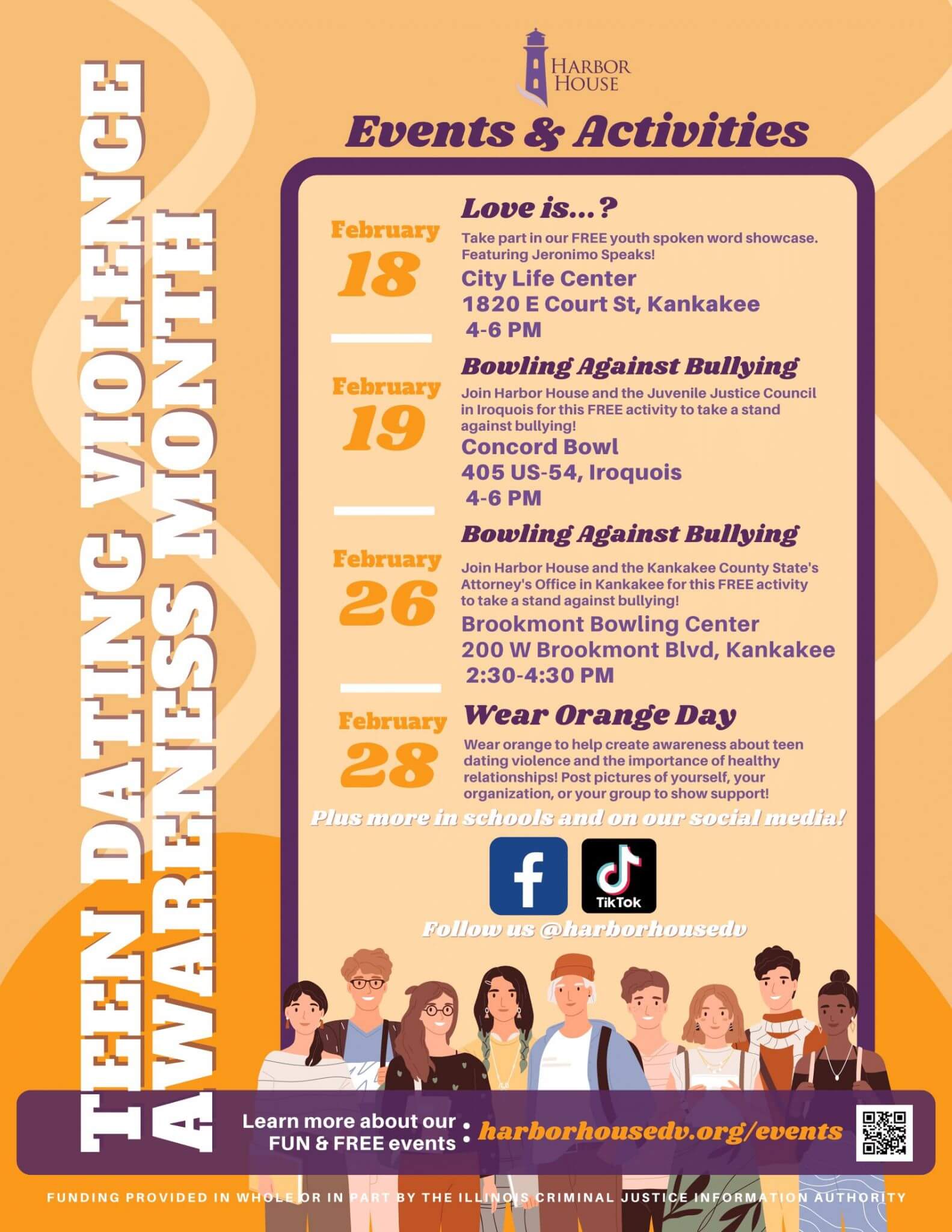 Harbor House hosts events for Teen Dating Violence Awareness Month
