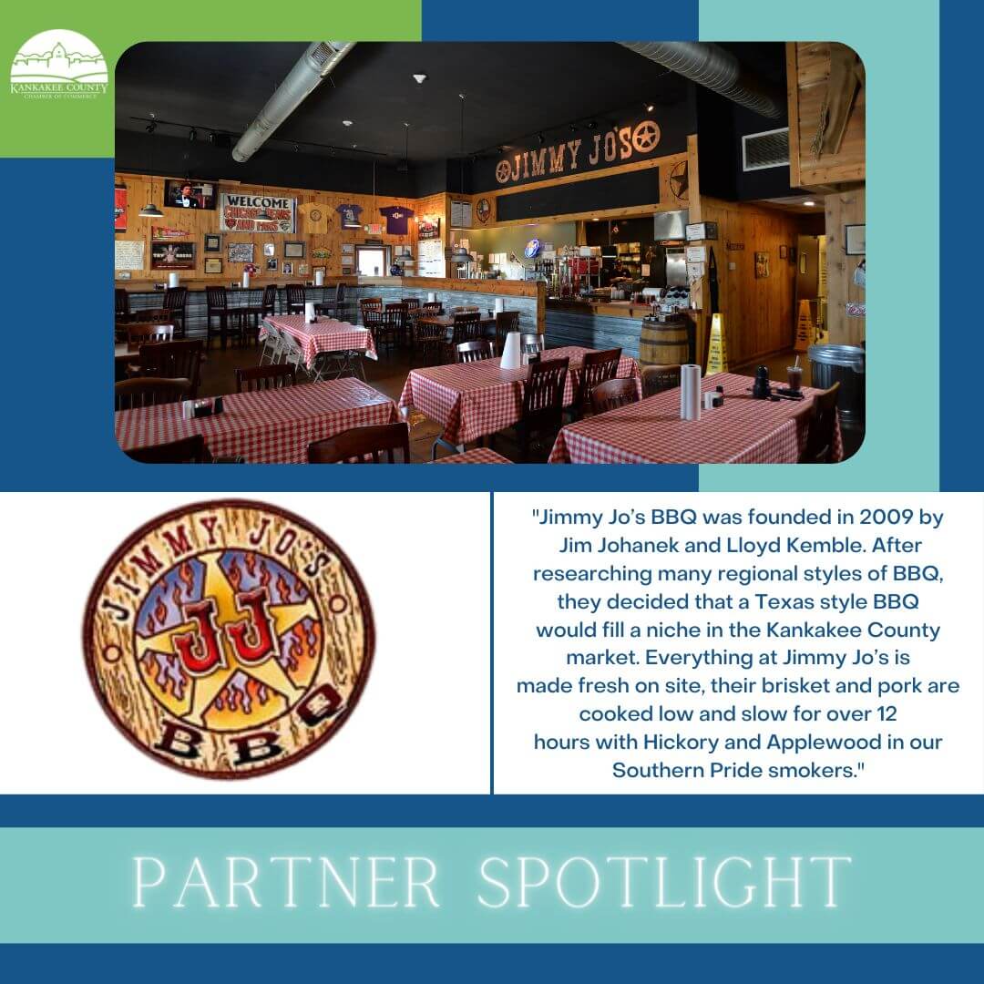 Partner Spotlight Jimmy Jo's BBQ Kankakee County Chamber of Commerce