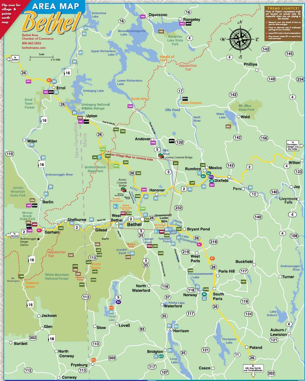 Bethel Area Map 