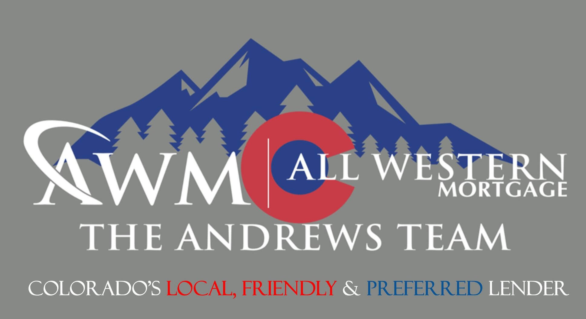 All Western Mortgage The Andrews Team Logo