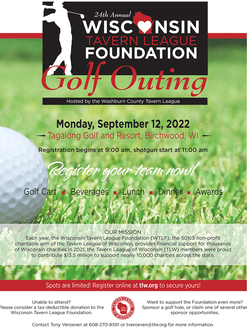 2022 Golf Outing flyer for website
