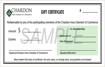 Gift Certificate Program