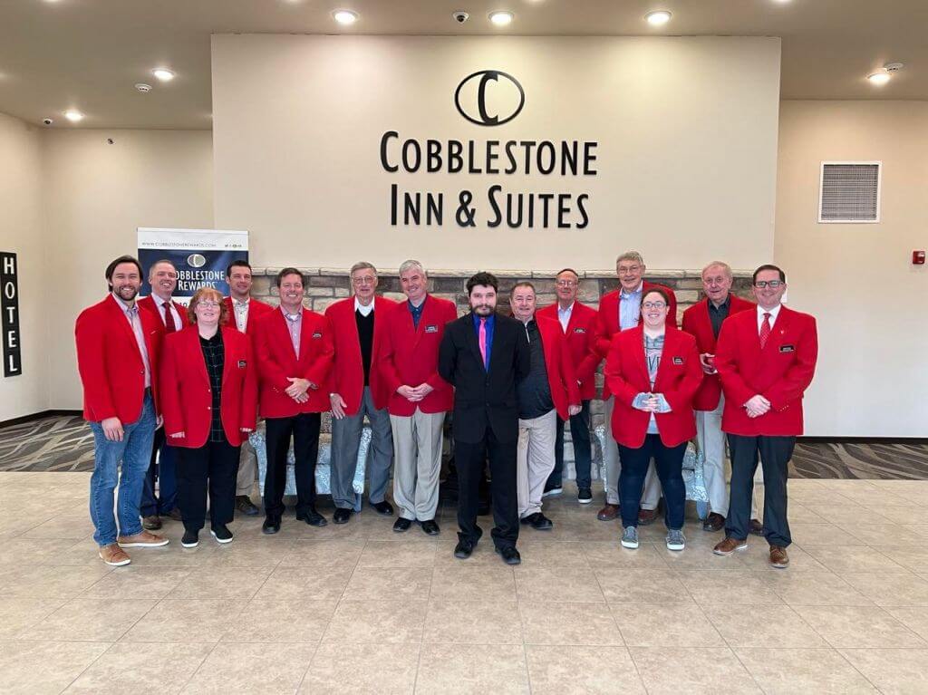 Ambassador Visit to Cobblestone Inn &amp; Suites