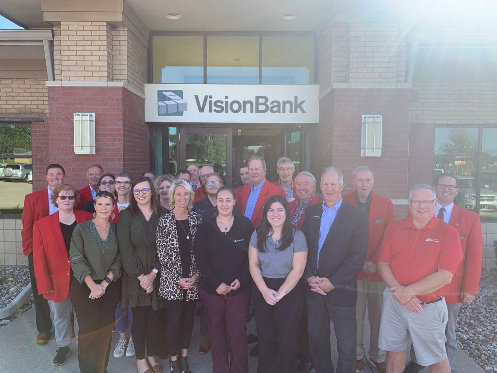 Ambassador Visit to VisionBank in Boone