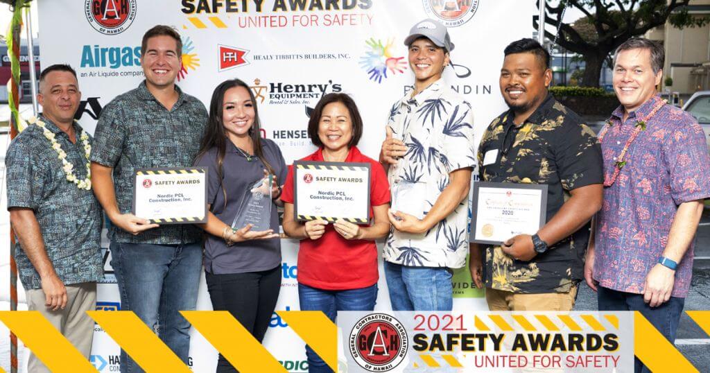 NORDIC PCL CONSTRUCTION, INC.: Federal & Heavy 1 to 109,999 - GCA Zero Incident Rate and Building 275,000 and Up - AGC Zero Incident Rate, GCA Best in Category and Zero Incident Rate