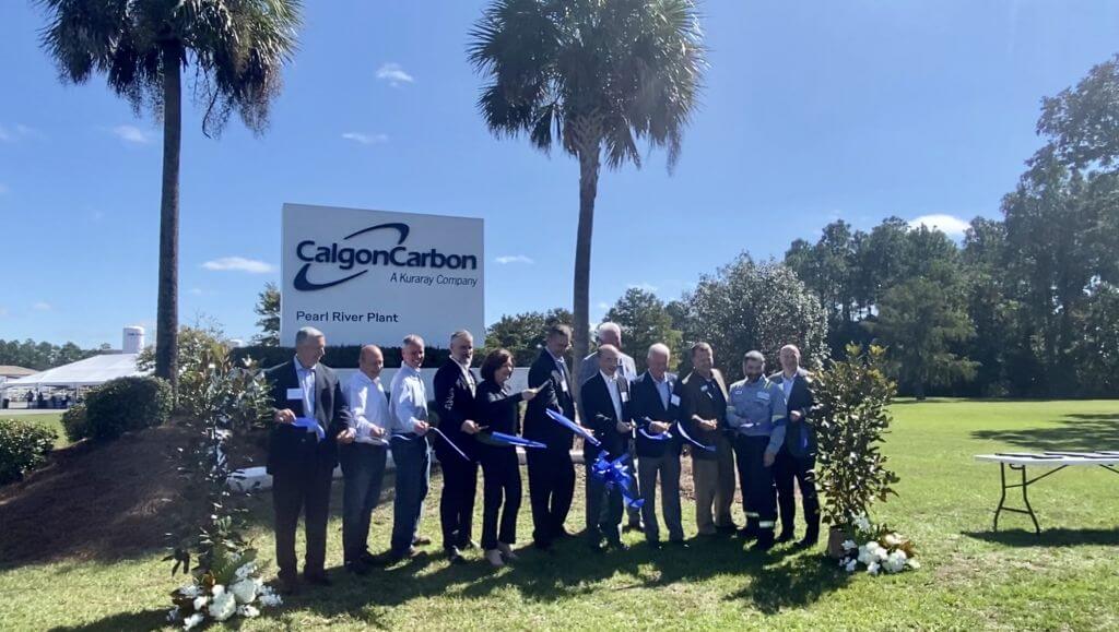 CALGON CARBON CELEBRATES PLANT EXPANSION IN MISSISSIPPI Hancock