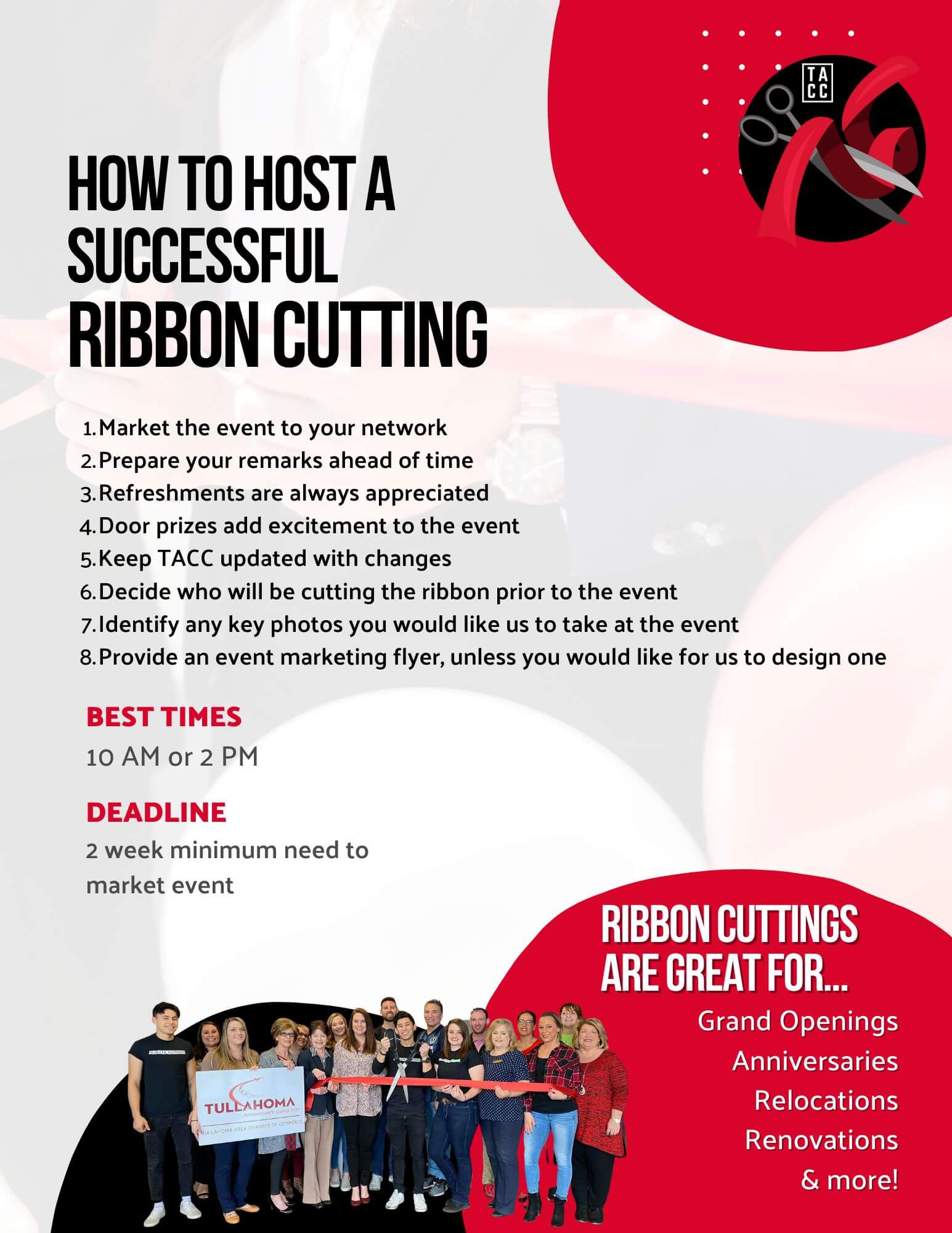 How to Host a Successful Ribbon Cutting