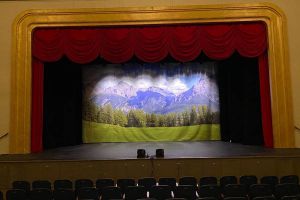 empty stage