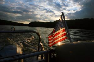 Deep Creek Lake at Sunset