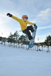 Snowboarding at Wisp Resort