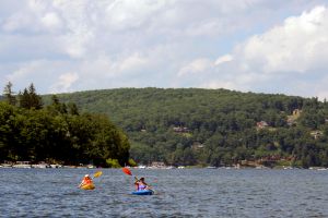 Kayaking on Deep Creek Lake