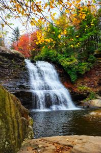 Muddy Creek Falls in the Autumn