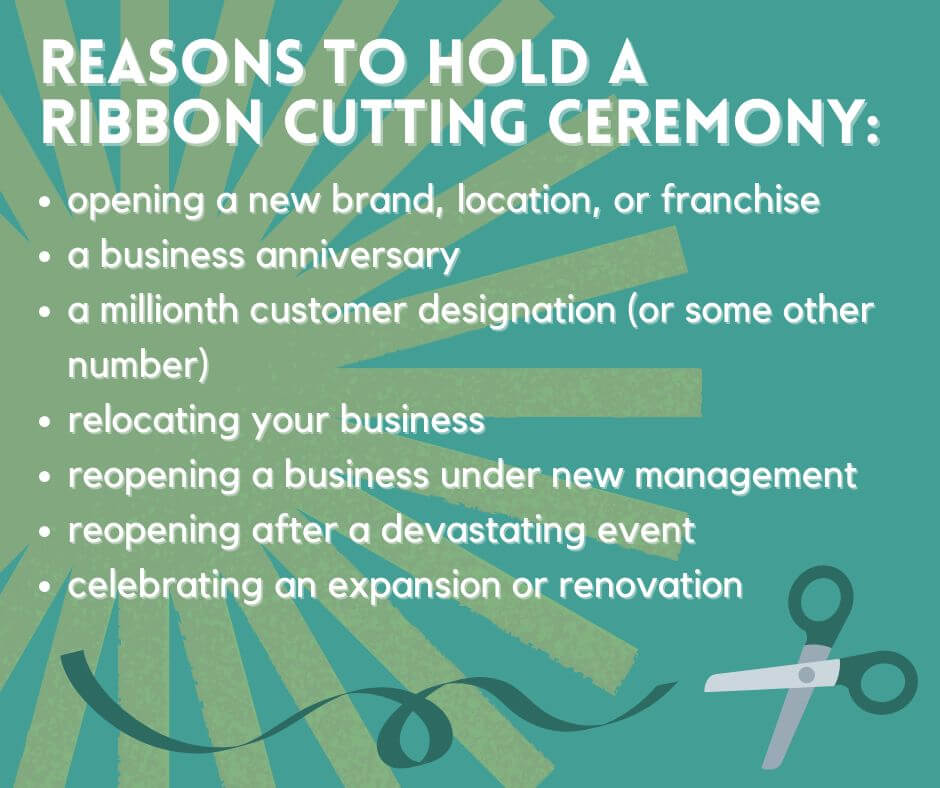 Reasons to Hold a Ribbon Cutting