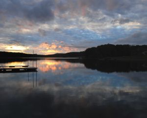 Deep Creek Lake at Sunset