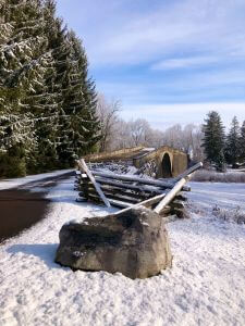 Casselman Bridge Snow