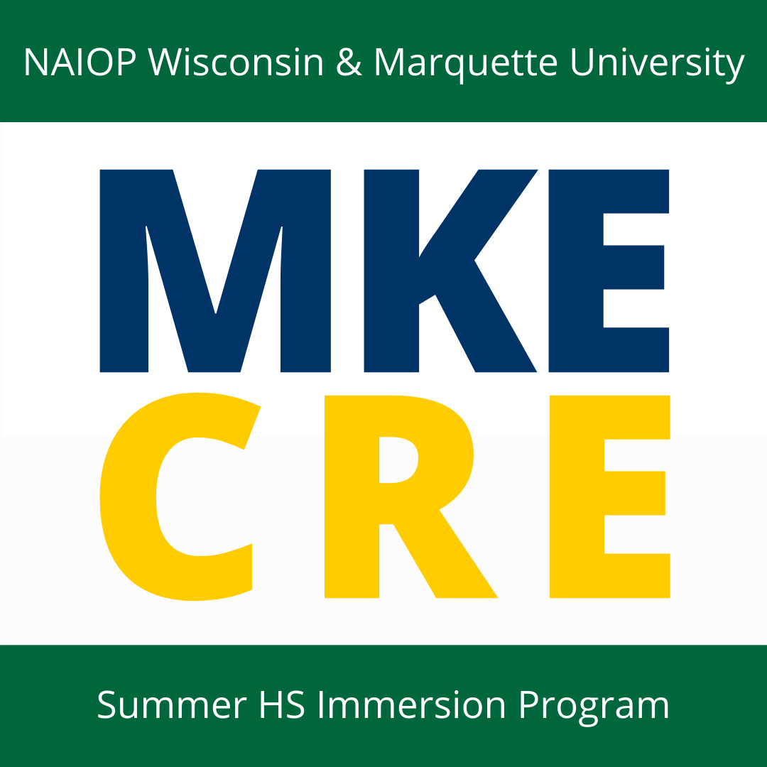 MKE CRE Summer High School Immersion Program NAIOP Wisconsin