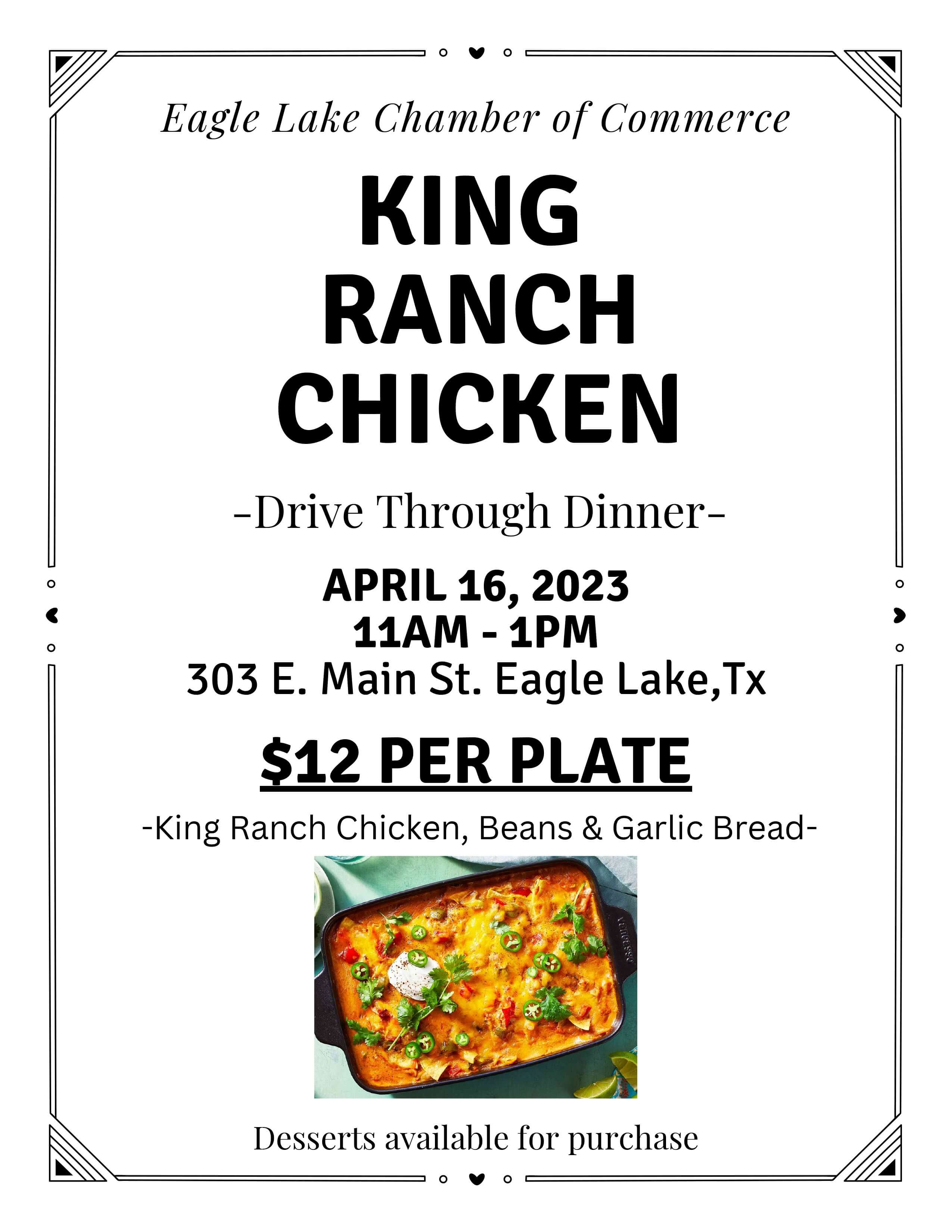 King Ranch Chicken Drive Thru graphic