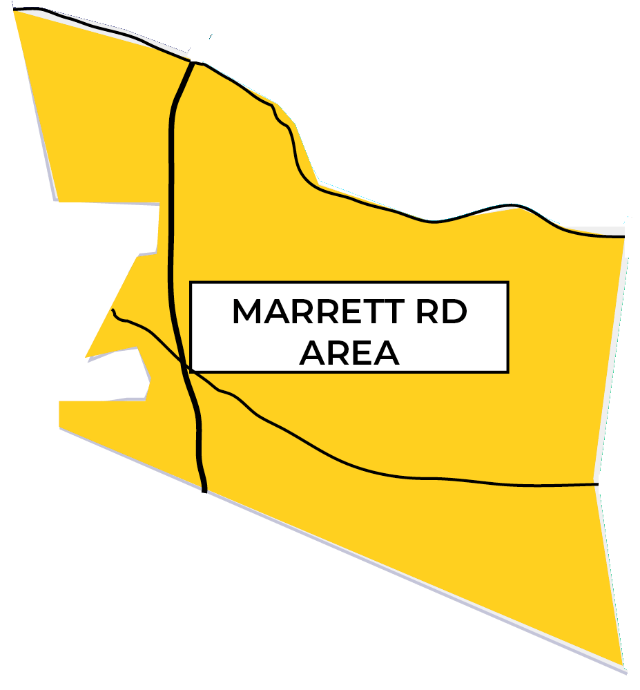 Marrett RD area