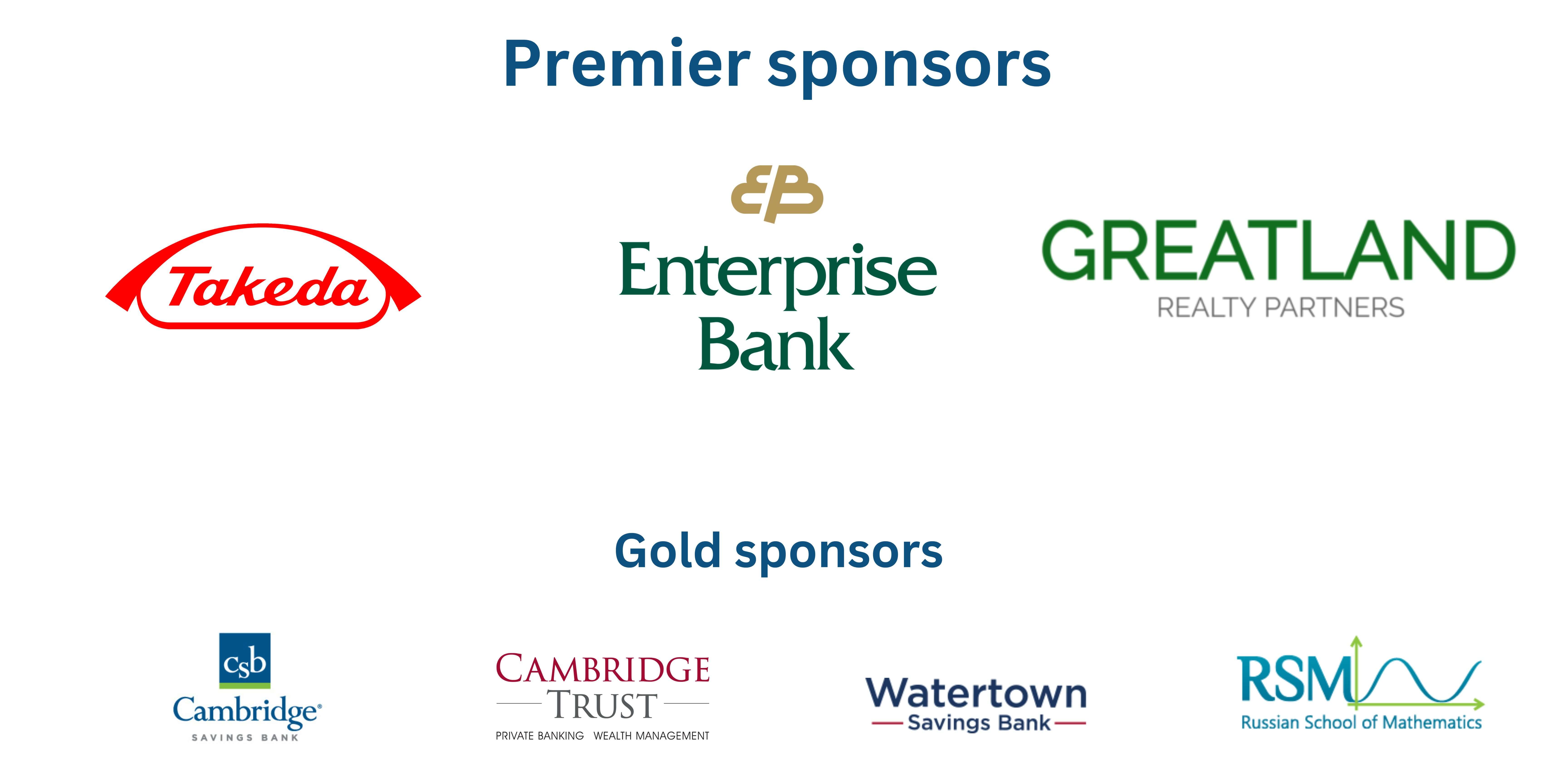 Premier and Gold Sponsors Premier and Gold Sponsors