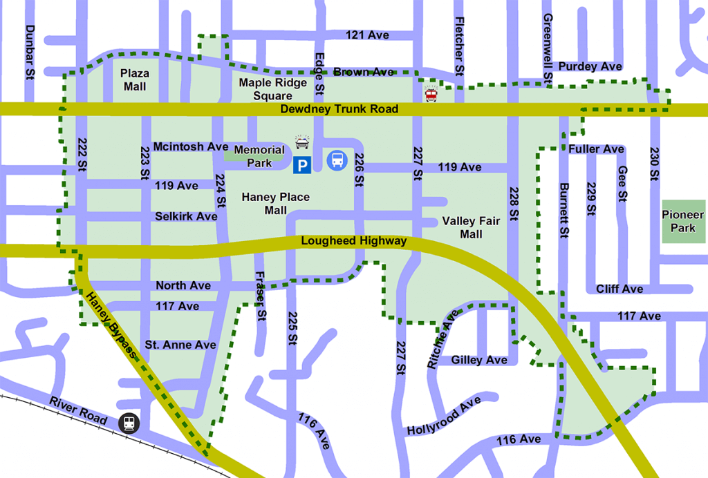 downtown map