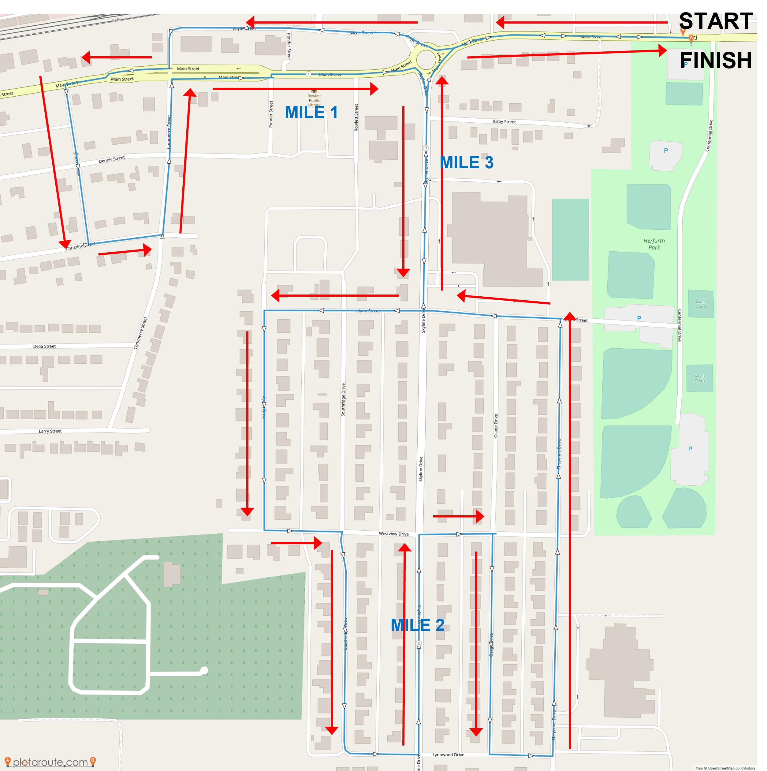 Freedom-5K-2022-Route-With-Directions