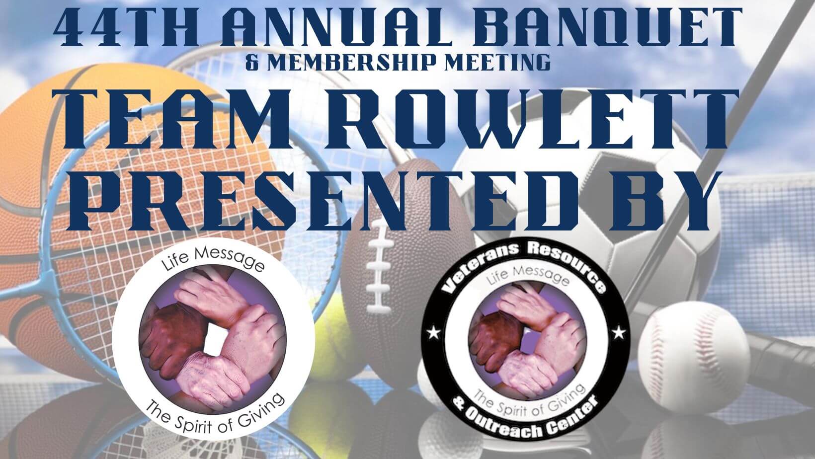 44th Annual Banquet Title Spnsor Facebook Cover