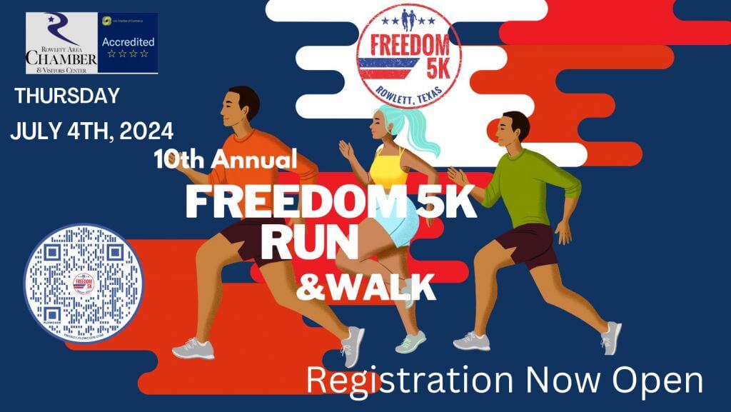 Copy of Copy of Freedom 5K Facebook early bird pricing