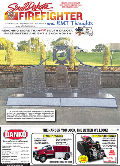 South Dakota Firefighter and EMT Thoughts Newspaper