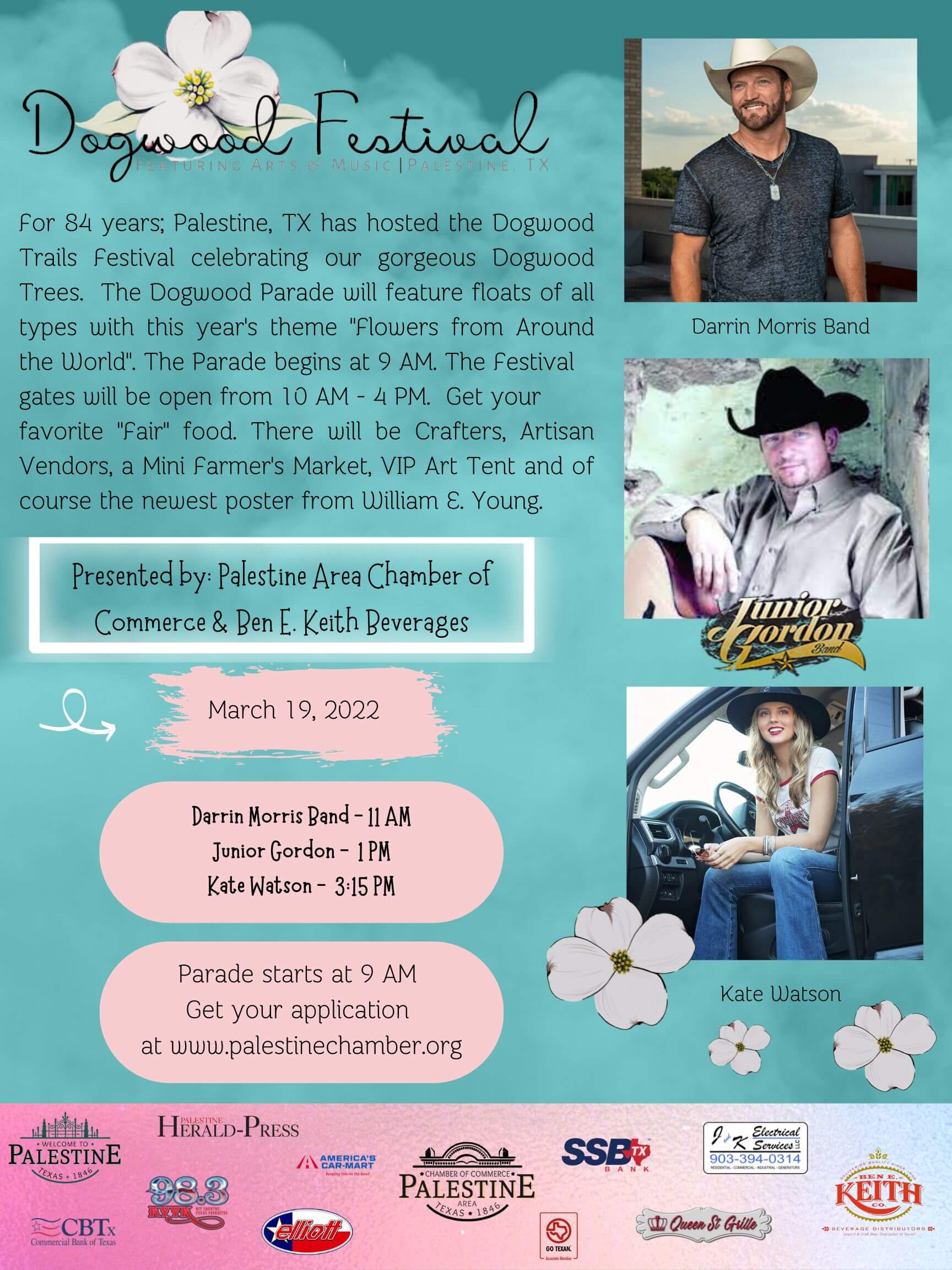 Dogwood Festival Palestine Area Chamber of Commerce