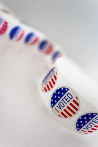 Voted Sticker