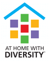 at home with diversity logo