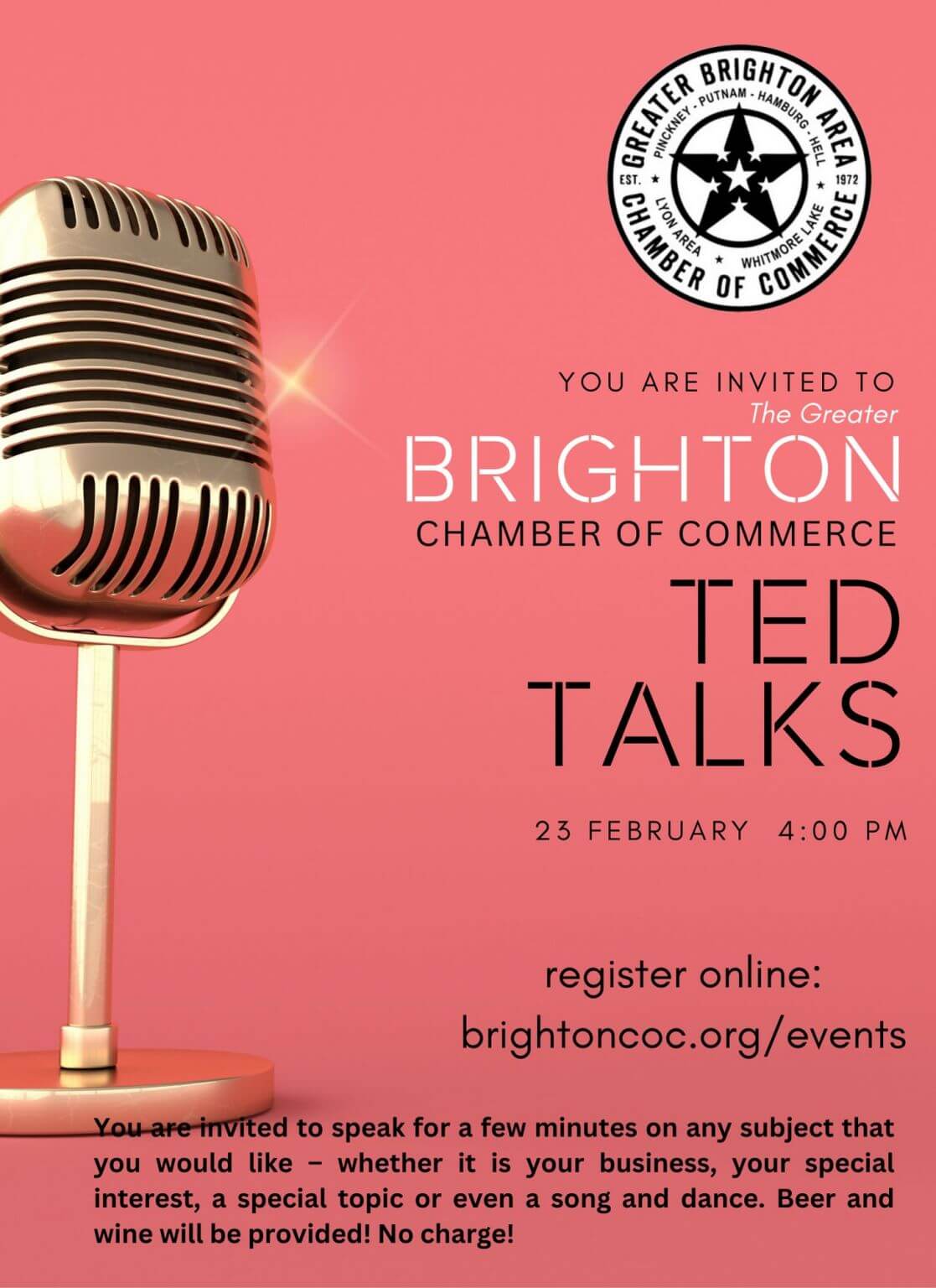 Brighton Chamber TED Talks