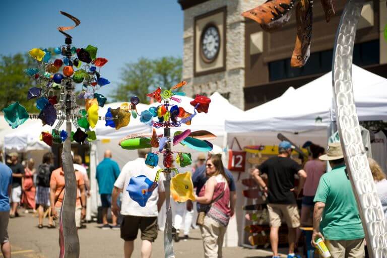 Edina Art Fair In the District 2023 50th & France Business and