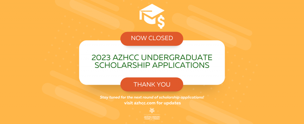 2023 scholarship applications closed WEBSITE