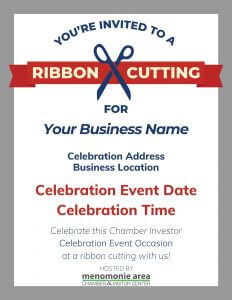 Ribbon Cutting Poster