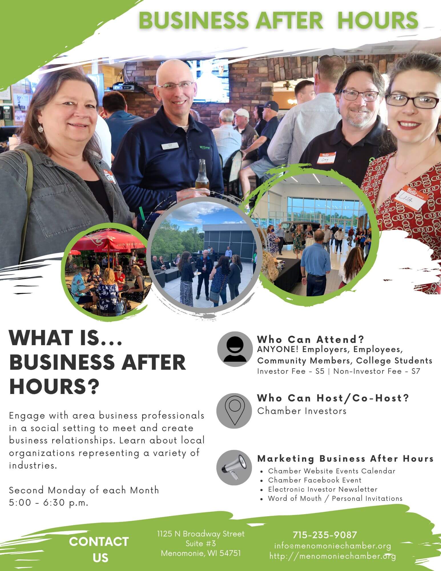 Business After Hours flyer