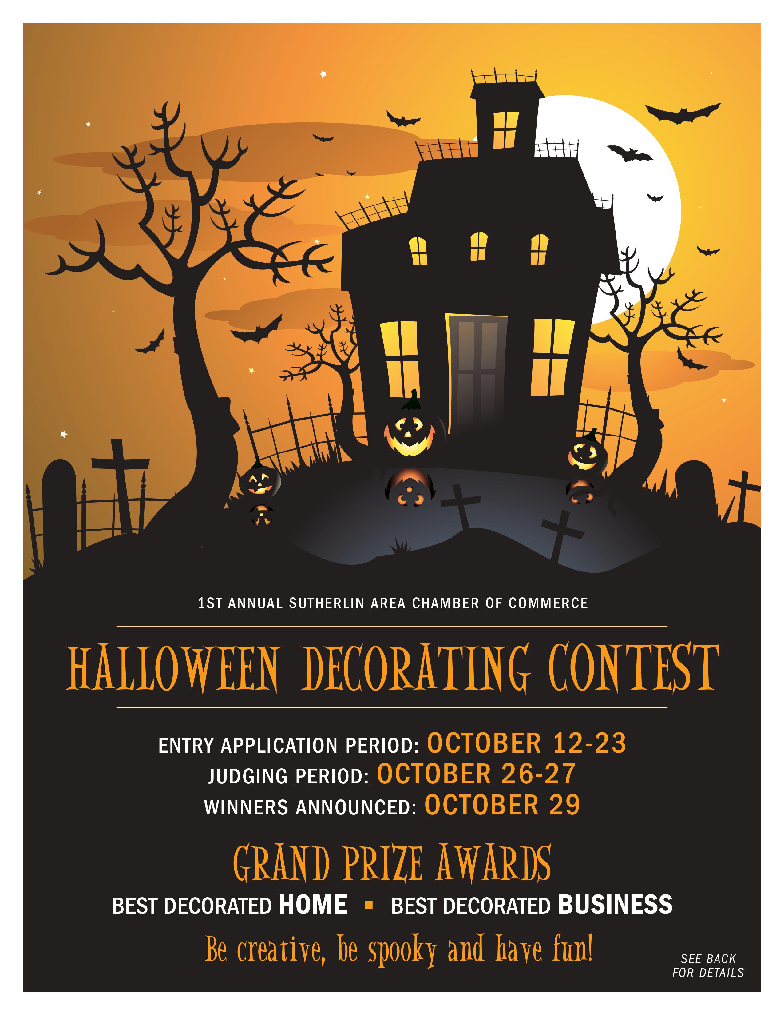 Halloween Decorating Contest - Sutherlin Area Chamber of Commerce
