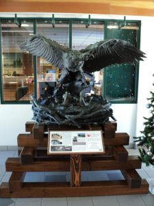 Eagle in Town Hall