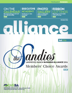 alliance magazine cover