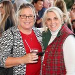 2 ladies at an event