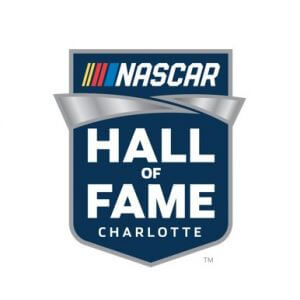 NASCAR hall of fame logo