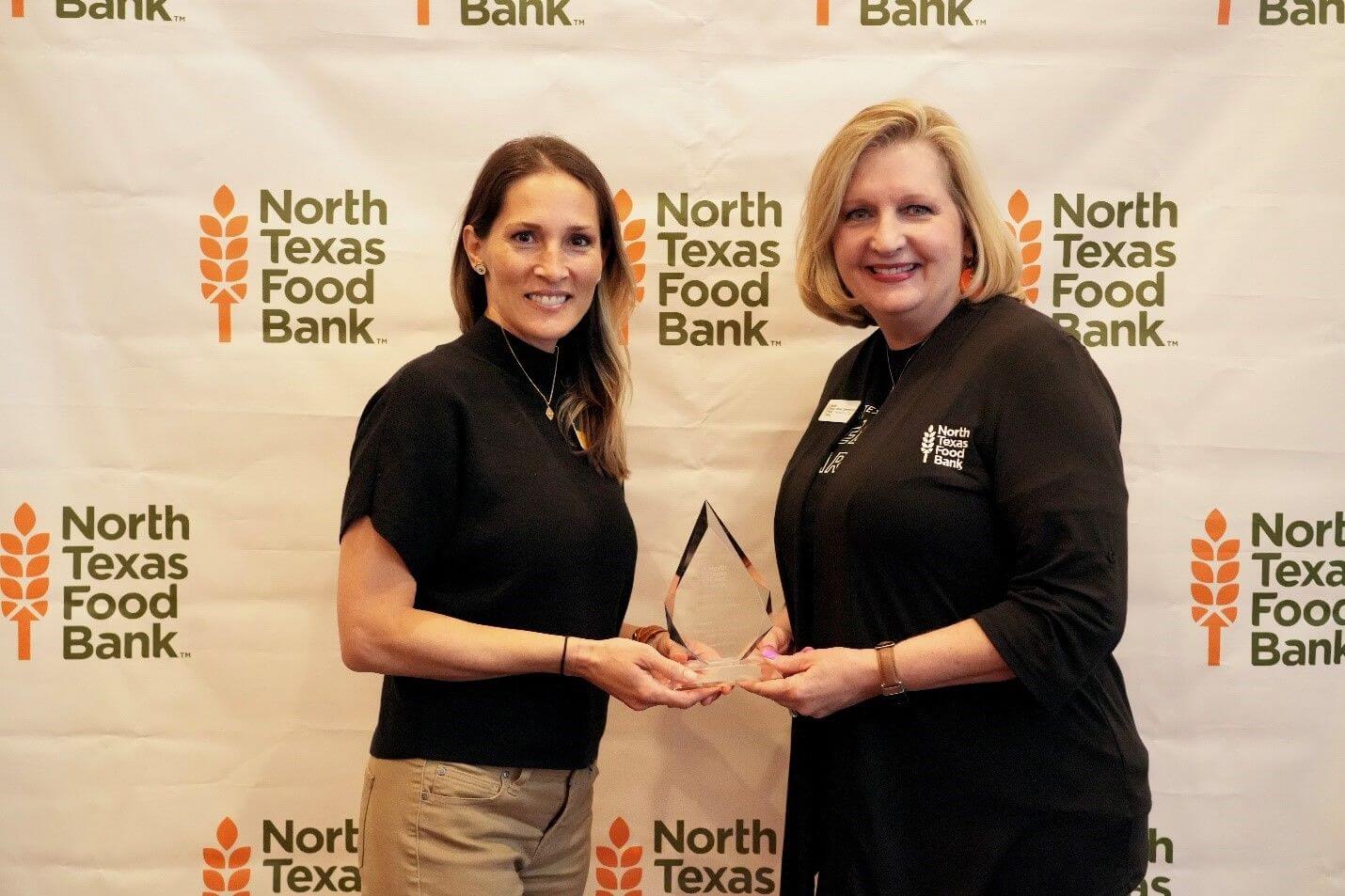 Nicole Antovoni, with the Local Good Center and Trisha Cunningham, NTFB President &amp; CEO