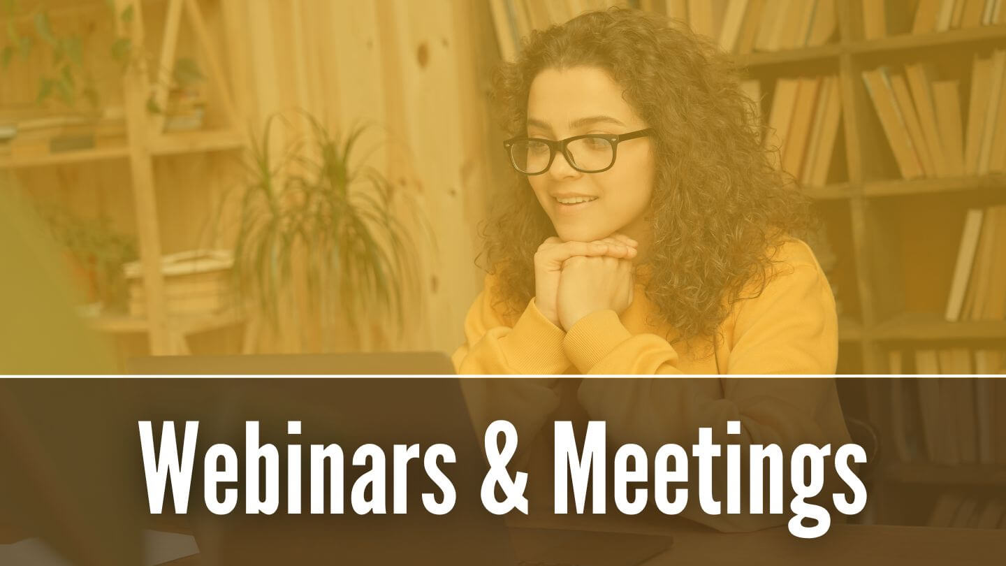 WS Webinars &amp; Meetings