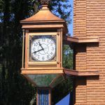 Clock in Forest City