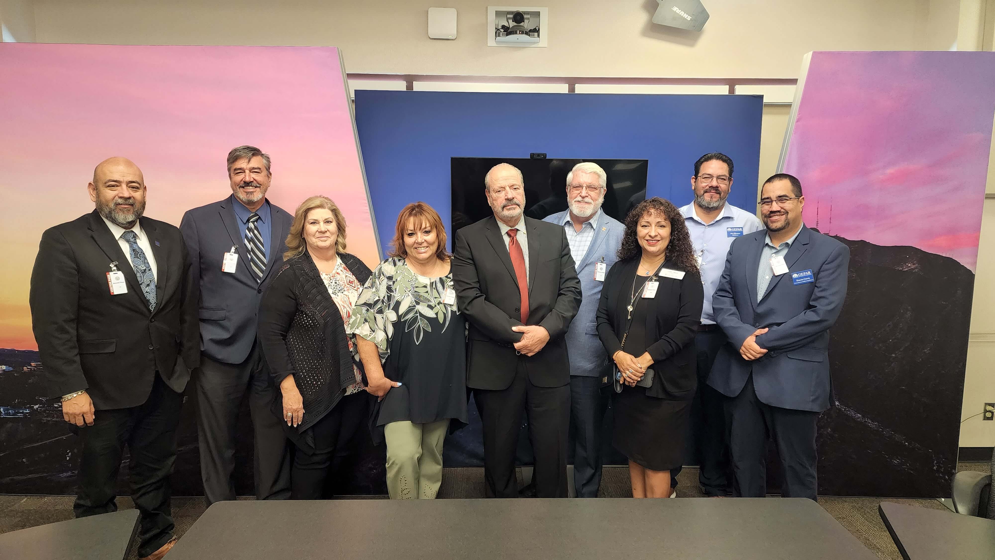 GEPAR Governmental Affairs Committee visits with El Paso Mayor
