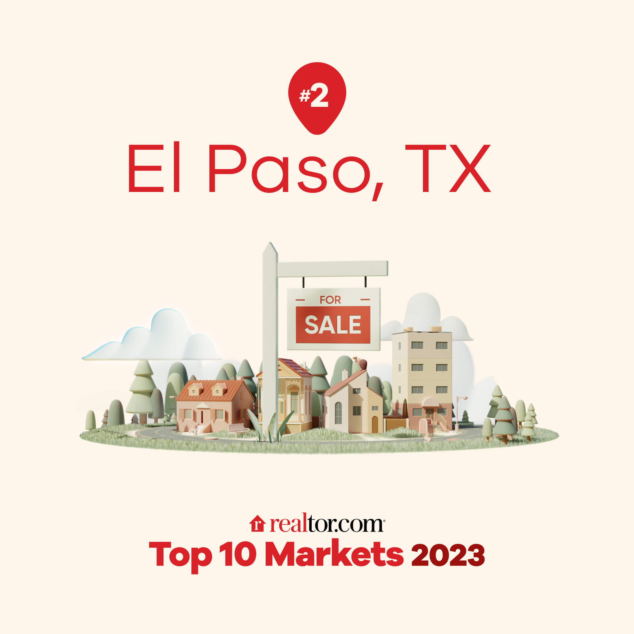 El Paso is a 2023 top market Greater El Paso Association of REALTORS