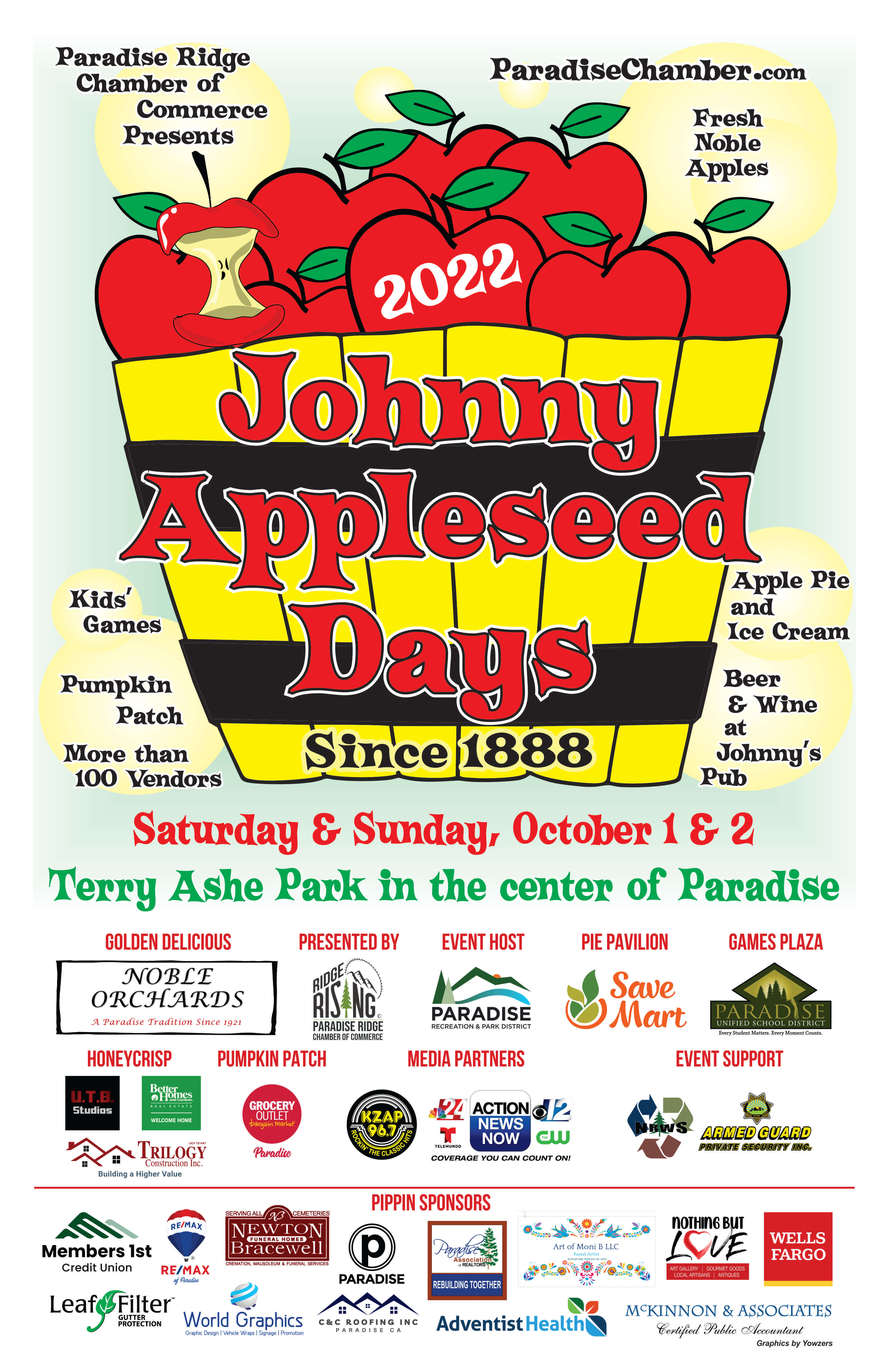 Johnny Appleseed Days Paradise Ridge Chamber of Commerce